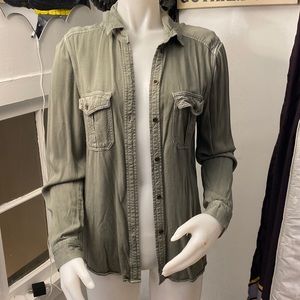 American Eagle Army Green Boyfriend Fit
